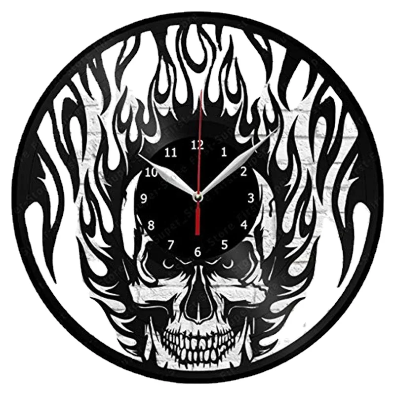 Skull Handmade Exclusive Vinyl Clock Art Decor Home Vinyl Record Wall Clock Unique Design Original Gift
Skull Handmade Exclusive Vinyl Clock Art Decor Home Vinyl Record Wall Clock Unique Design Original Gift