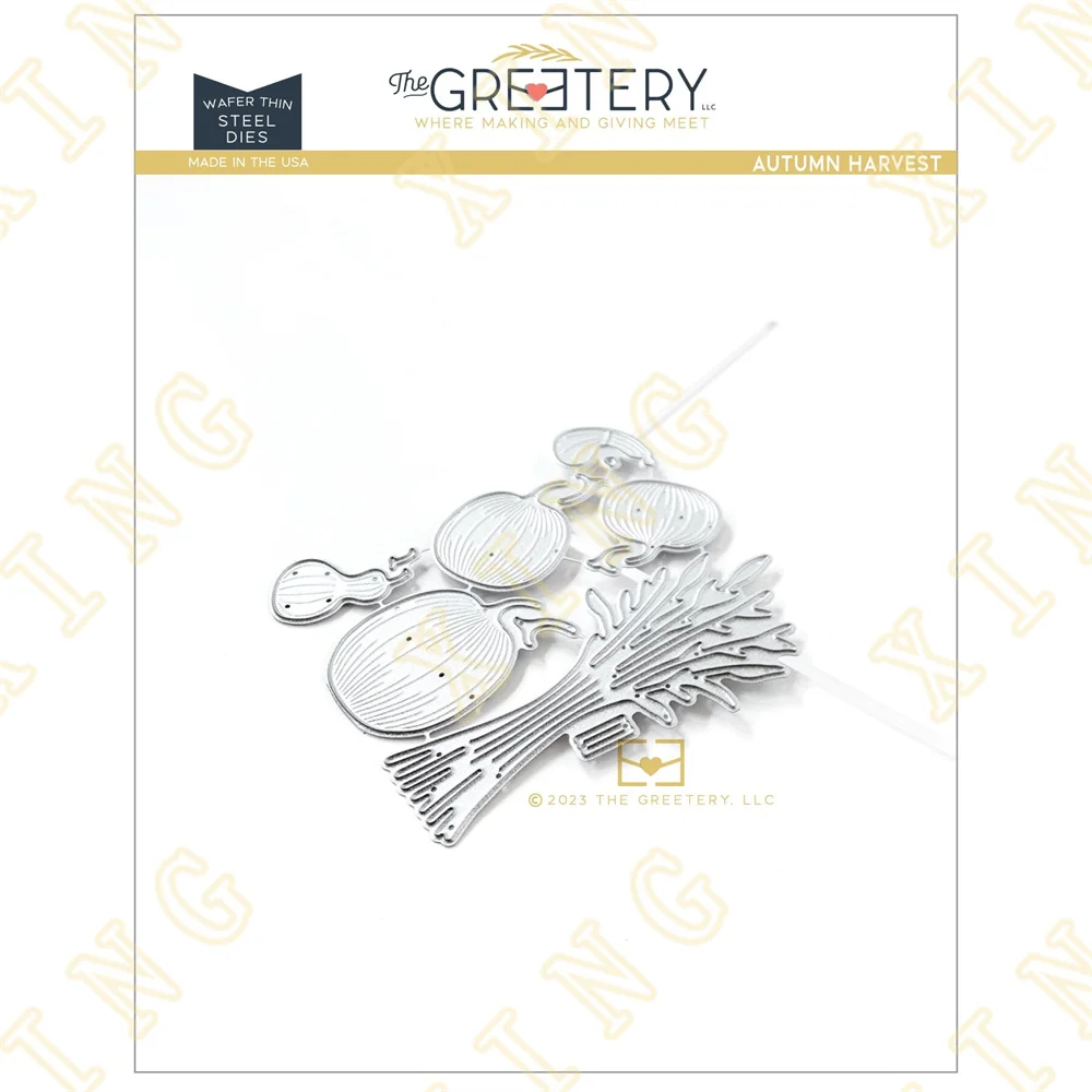 Autumn Harvest Metal Cutting Dies for DIY Scrapbooking Photo Cutting Die Paper Cards Embossing Decorative Craft New Arrival
Autumn Harvest Metal Cutting Dies for DIY Scrapbooking Photo Cutting Die Paper Cards Embossing Decorative Craft New Arrival