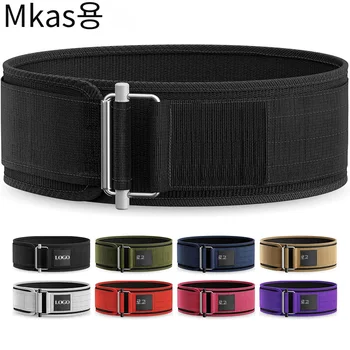 빠른 잠금 역도 벨트, 조절 가능한 나일론 체육관 운동 벨트, 남성 및 여성용 데드 리프팅 스쿼팅 리프팅 등 지원 상품 이미지