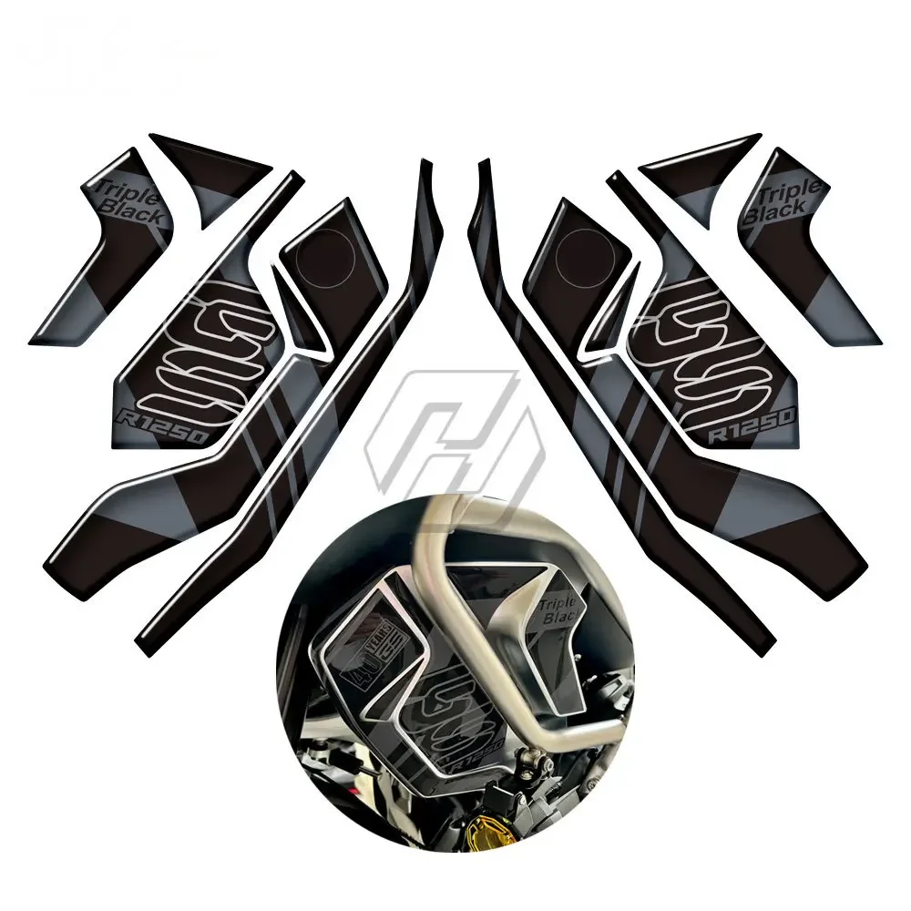 3D резиновая наклейка на радиатор мотоцикла для BMW R1250GS Adventure 2019-2023 40 лет GS Triple Black
3D резиновая наклейка на радиатор мотоцикла для BMW R1250GS Adventure 2019-2023 40 лет GS Triple Black