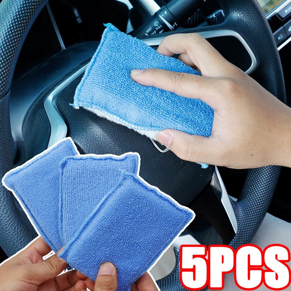 Double Side Car Interior Scrubbing Sponge Microfiber Scrubbing Sponge Car Interior Leather Scrubbing Sponge Car Cleaning Tools
Double Side Car Interior Scrubbing Sponge Microfiber Scrubbing Sponge Car Interior Leather Scrubbing Sponge Car Cleaning Tools