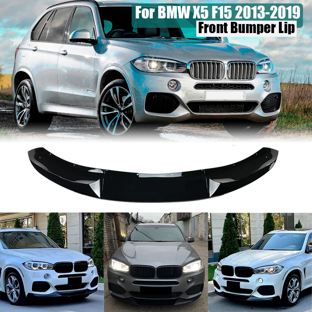 For BMW X5 F15 2013-2019 25d 30d 40d 35i 40e M50i M50d Front Bumper Spoiler Lip Lower Car Kit Guard Plate Splitter Protector
For BMW X5 F15 2013-2019 25d 30d 40d 35i 40e M50i M50d Front Bumper Spoiler Lip Lower Car Kit Guard Plate Splitter Protector