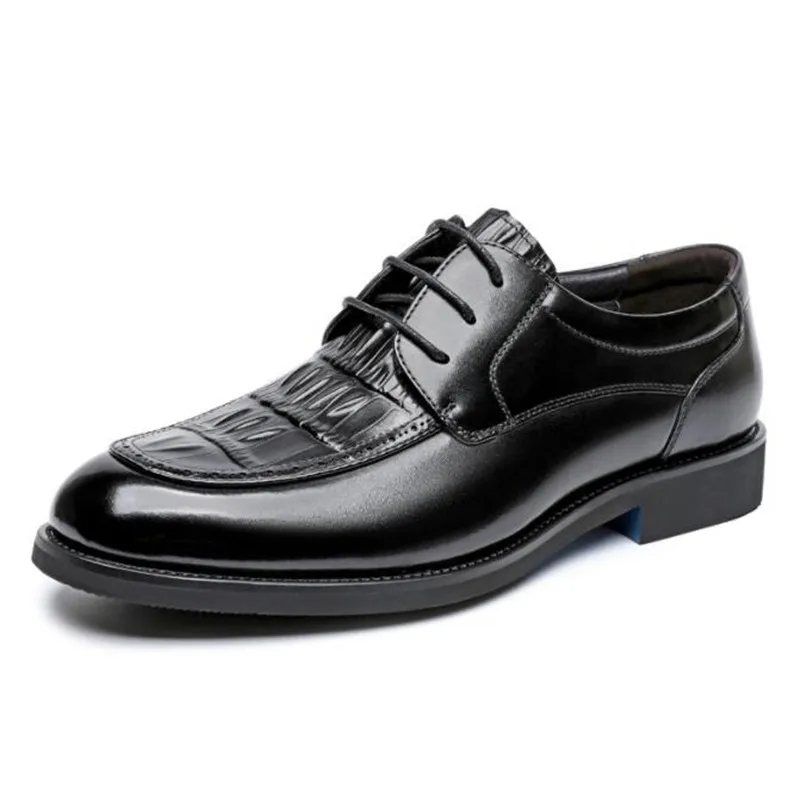 Newest Men's Leather Luxury Brand Classic Business Dress Office Rubber Oxford Shoes Moccasins For Men Wedding Social Shoe Male
Newest Men's Leather Luxury Brand Classic Business Dress Office Rubber Oxford Shoes Moccasins For Men Wedding Social Shoe Male