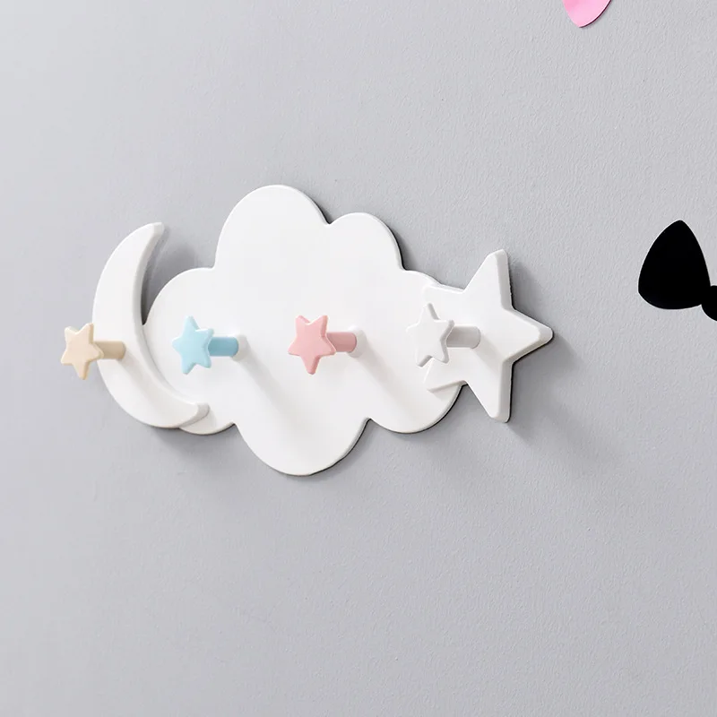 14*29.8cm Hook Creative Star Moon Cloud Shape Nail-Hat Clothes Hooks Shelf Hanging Hanger Home Decoration High Quality
14*29.8cm Hook Creative Star Moon Cloud Shape Nail-Hat Clothes Hooks Shelf Hanging Hanger Home Decoration High Quality