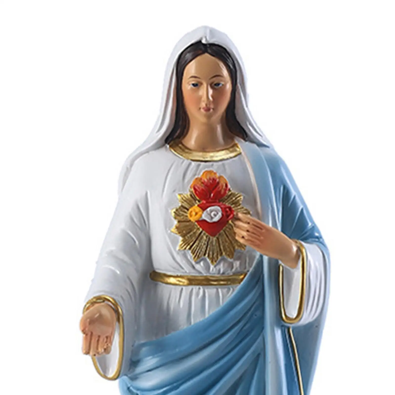 Maria Statue Holy Mother Mary Poly Our Lady Christian for Office Lawn Decor 
Maria Statue Holy Mother Mary Poly Our Lady Christian for Office Lawn Decor