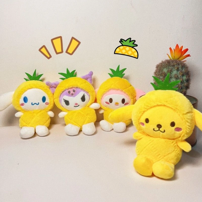 Cinnamorolls Plush Toy Pineapple Kuromis Plushie Toys Soft Stuffed Cute Cartoon Doll Birthday Christmas Gift Bedroom Decoration
Cinnamorolls Plush Toy Pineapple Kuromis Plushie Toys Soft Stuffed Cute Cartoon Doll Birthday Christmas Gift Bedroom Decoration