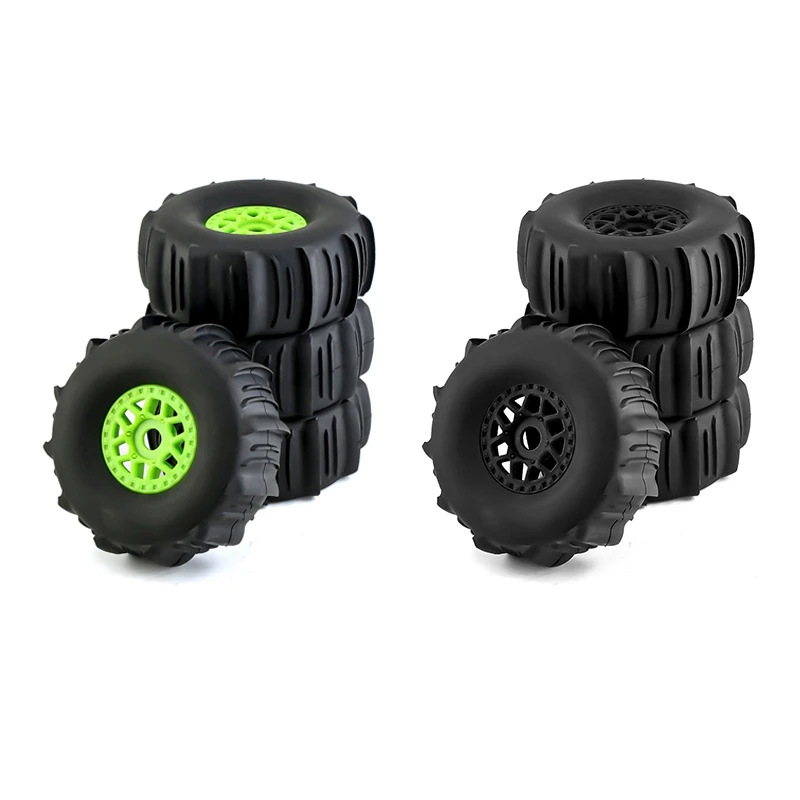 4 Pcs RC Car Tire 138Mm 1/7 17Mm Wheel Hex For ARRMA Mojave TRAXXAS UDR FS Yikong DF7 RC Car Green
4 Pcs RC Car Tire 138Mm 1/7 17Mm Wheel Hex For ARRMA Mojave TRAXXAS UDR FS Yikong DF7 RC Car Green