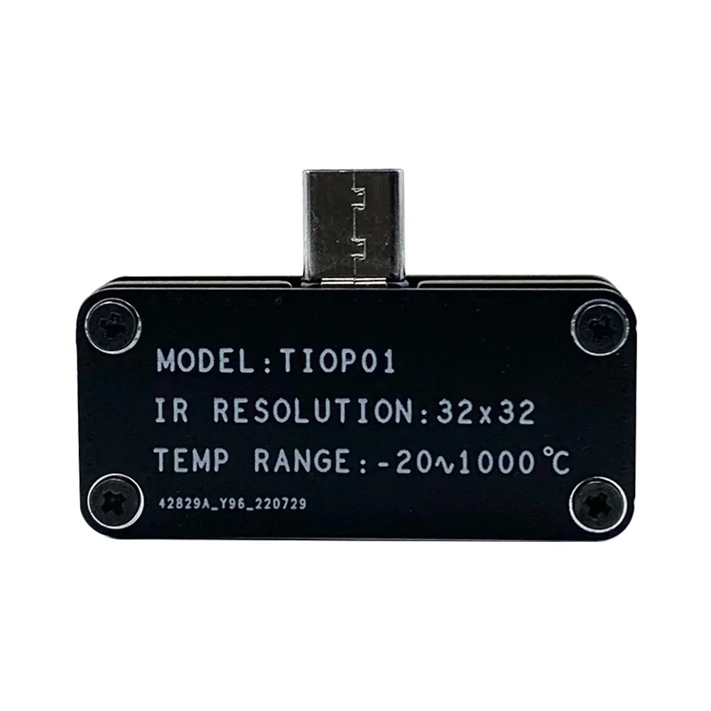 Phone Temperature Sensor 32x32Resolution External Tiny Thermal-imaging Camera Multiple Color Modes for Android Mobile Phone
Phone Temperature Sensor 32x32Resolution External Tiny Thermal-imaging Camera Multiple Color Modes for Android Mobile Phone