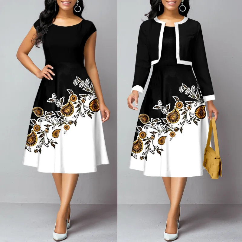 African Dresses For Women 2 Piece Sets Coat And Dress Elegant Dashiki Spring Summer Dress Ladies Traditional Africa Clothing
African Dresses For Women 2 Piece Sets Coat And Dress Elegant Dashiki Spring Summer Dress Ladies Traditional Africa Clothing