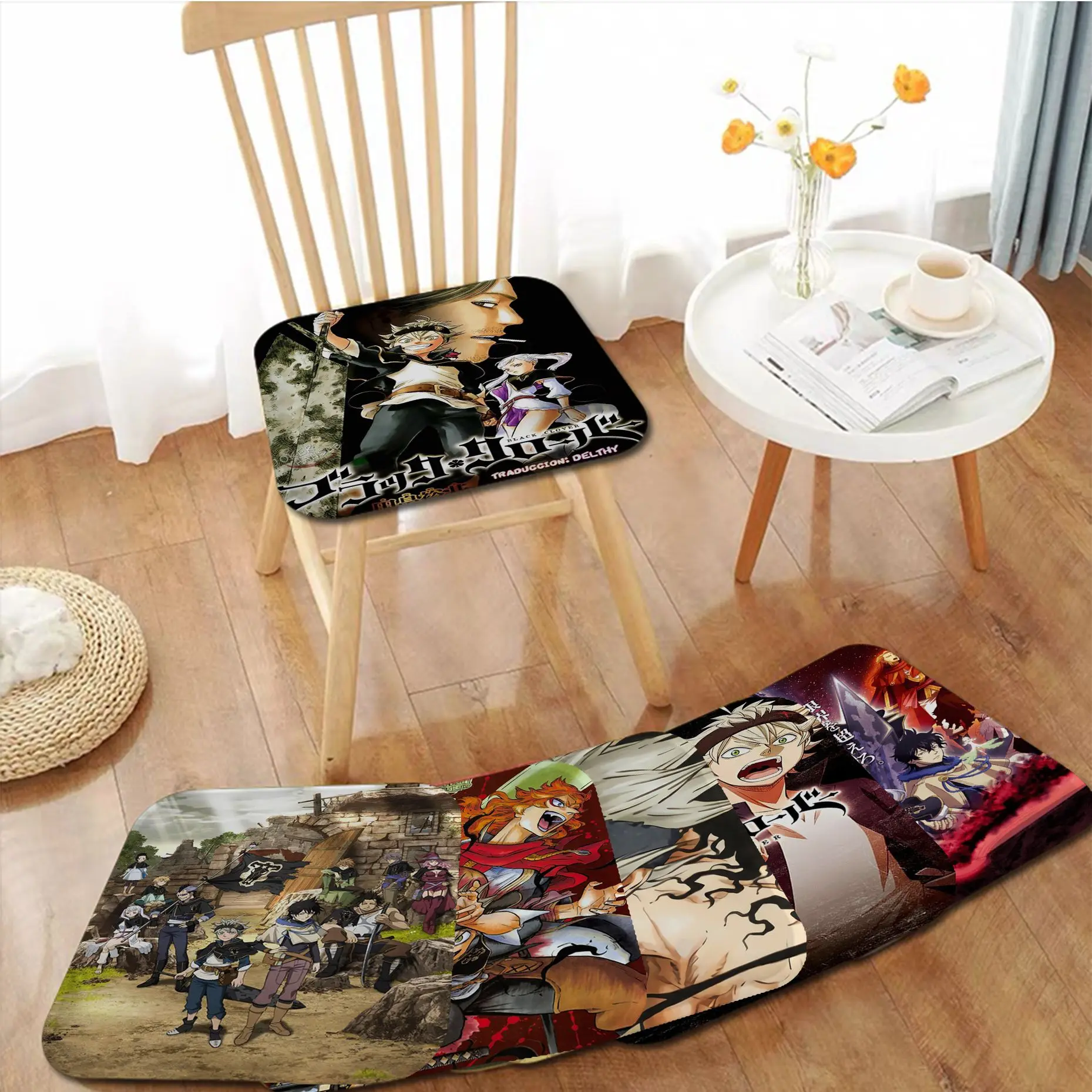 Anime Black Clover European Seat Cushion Office Dining Stool Pad Sponge Sofa Mat Non-Slip Seat Mat
Anime Black Clover European Seat Cushion Office Dining Stool Pad Sponge Sofa Mat Non-Slip Seat Mat