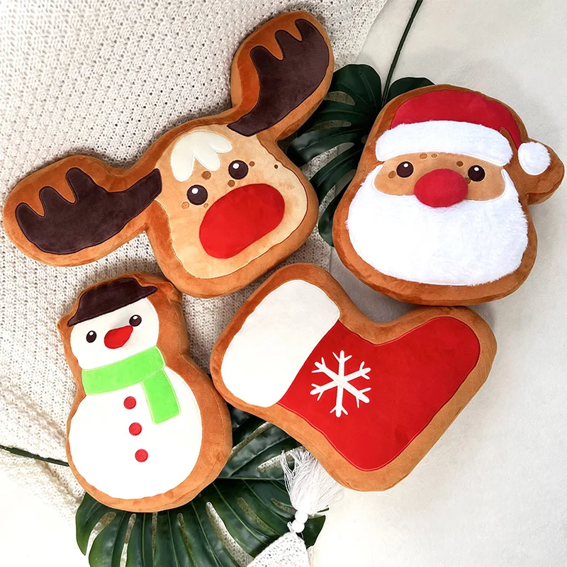 Christmas Santa Claus Elk Plushie Plush Pillow Stuffed Snowman Cabin Socks House Decor Cushion Funny XMas Tree Parsty Decor Doll
Christmas Santa Claus Elk Plushie Plush Pillow Stuffed Snowman Cabin Socks House Decor Cushion Funny XMas Tree Parsty Decor Doll