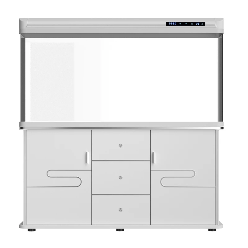 Fish tank living room, household with cabinet, floor standing glass aquarium, ecological non exchange water type
Fish tank living room, household with cabinet, floor standing glass aquarium, ecological non exchange water type