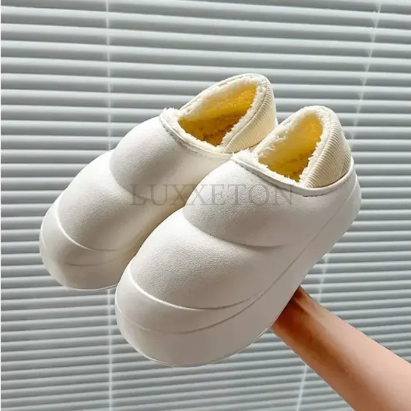 Women Winter Home Cotton Slippers Waterproof Eva Warm Plush Slippers For Girls 5cm Platform Slides Female Indoor Non-Slip Shoes
Women Winter Home Cotton Slippers Waterproof Eva Warm Plush Slippers For Girls 5cm Platform Slides Female Indoor Non-Slip Shoes