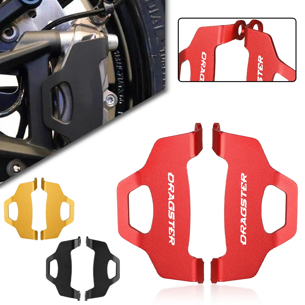 

For MV Agusta Dragster 800 RR RC SCS Rosso 2022-2023 Motorcycle 800RR Accessories CNC Aluminium Front Brake Caliper Cover Guard