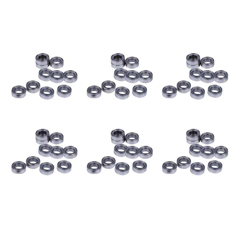 60Pcs Miniature Sealed Metal Shielded Metric Radial Ball Bearing Model: MR95-ZZ 5X9x3mm
60Pcs Miniature Sealed Metal Shielded Metric Radial Ball Bearing Model: MR95-ZZ 5X9x3mm