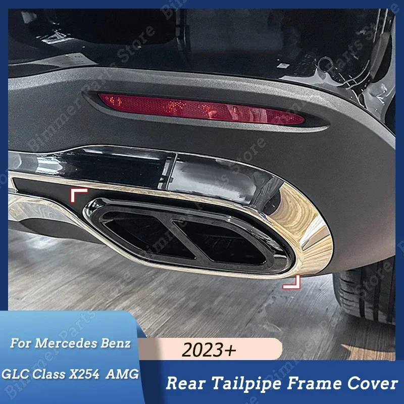For Mercedes Benz GLC Class X254 GLC260 GLC300 AMG 2023+ Car Rear Tailpipe Muffler Bumper Exhaust Cover Throat Frame Body Kits
For Mercedes Benz GLC Class X254 GLC260 GLC300 AMG 2023+ Car Rear Tailpipe Muffler Bumper Exhaust Cover Throat Frame Body Kits