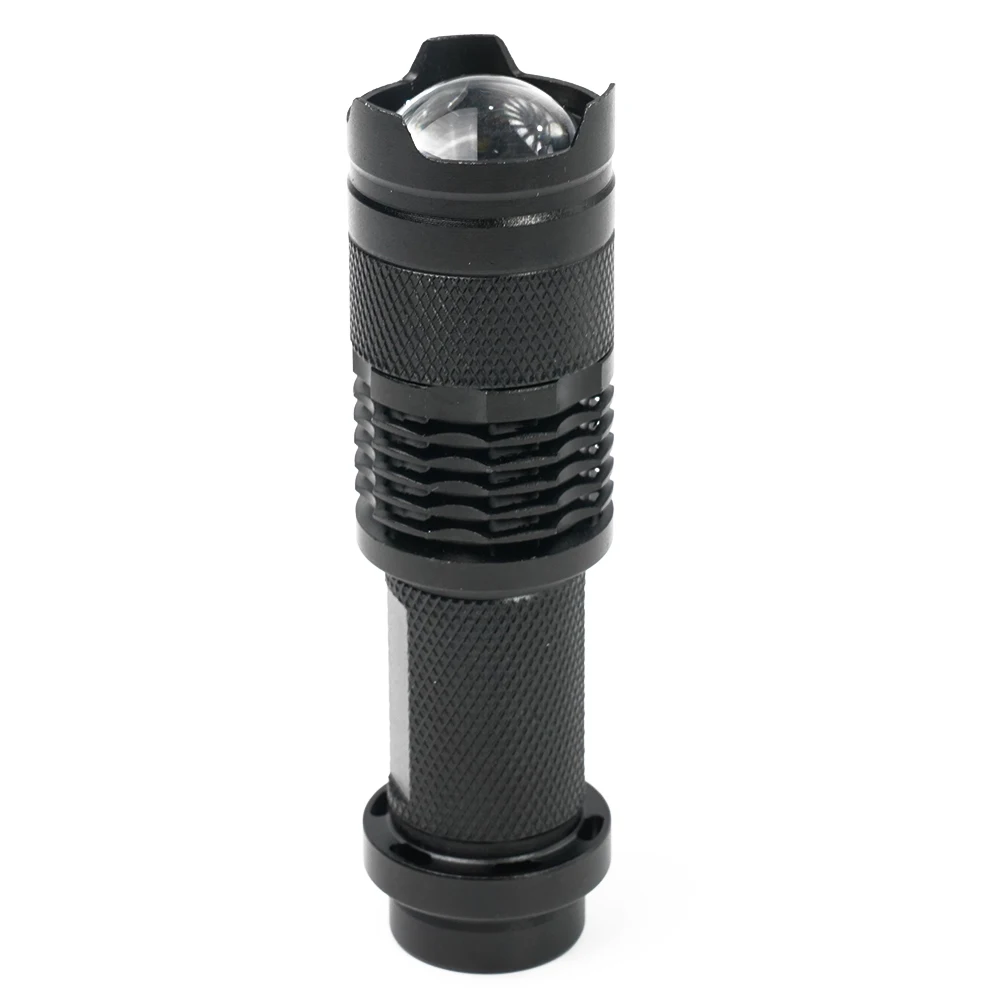

Portable Mini Handheld Powerful LED Tactical Pocket Flashlight Bright Tail Button Switch -ON/OFF 25MM Flashlights
