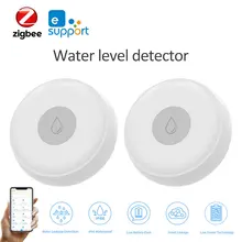 Ewelink Zigbee Smart Home Water Leak Sensor Wireless Flooding Detector Water Leakage Detection Alert Water Level Overflow Alarm
Ewelink Zigbee Smart Home Water Leak Sensor Wireless Flooding Detector Water Leakage Detection Alert Water Level Overflow Alarm