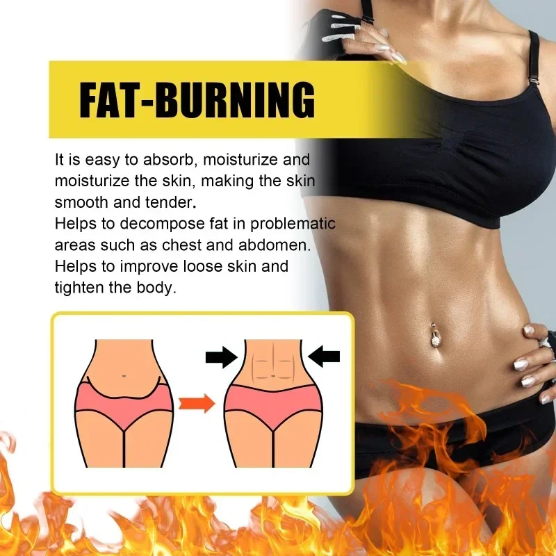 

Sdatter Abdominal Muscle Cream vest line Belly Fat Burner Sweat Enhancer Burning Weight Loss tighten Abdomen Slimming for Men an
