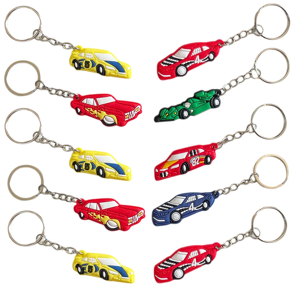 24pcs Car Birthday Party Favors Keychains Supplies Silicone Racing Car Keyrings for Kids Birthday Decorations
24pcs Car Birthday Party Favors Keychains Supplies Silicone Racing Car Keyrings for Kids Birthday Decorations