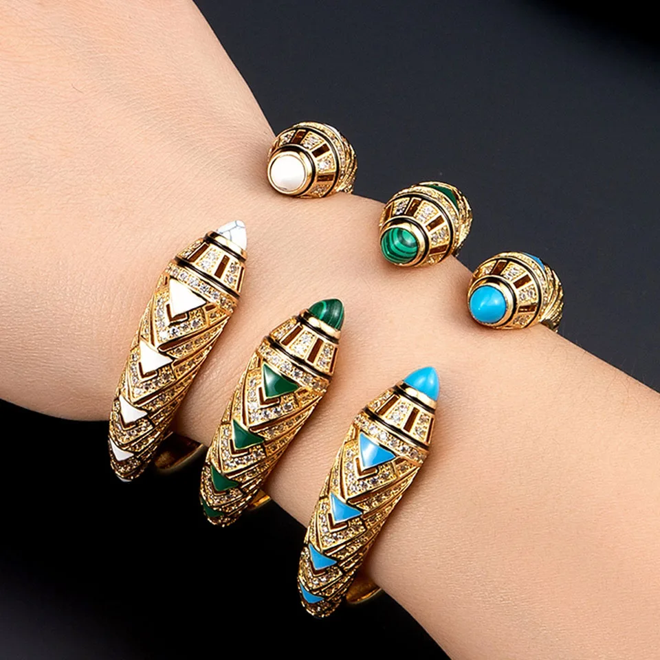 Zlxgirl African Beads Gold Bangle & Bracelet Fashion Women's anniversary jewellery Green Blue white Beads Bracelet Cuff Bangle
Zlxgirl African Beads Gold Bangle & Bracelet Fashion Women's anniversary jewellery Green Blue white Beads Bracelet Cuff Bangle