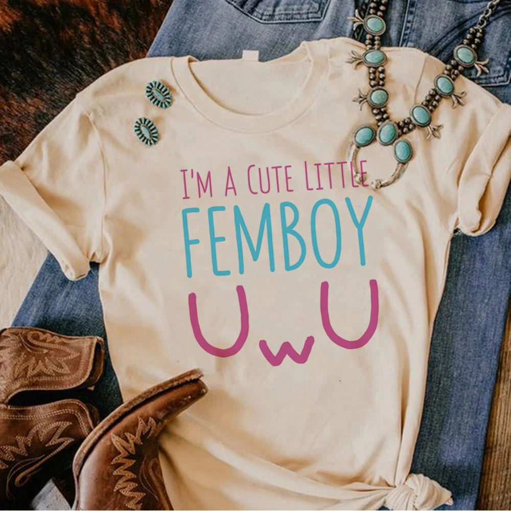 Футболка Femboy, женская летняя футболка, дизайнерская забавная одежда комиксов для девочек
Футболка Femboy, женская летняя футболка, дизайнерская забавная одежда комиксов для девочек