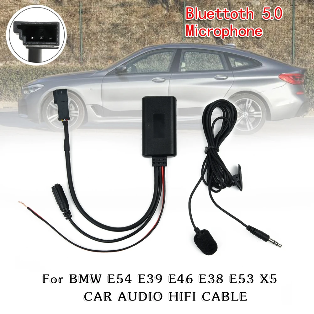 1X аудиокабель-адаптер Hi-Fi-совместим с 5,0 + микрофоном для BMW E54 E39 E46 E38 E53, сменная Автомобильная деталь
1X аудиокабель-адаптер Hi-Fi-совместим с 5,0 + микрофоном для BMW E54 E39 E46 E38 E53, сменная Автомобильная деталь