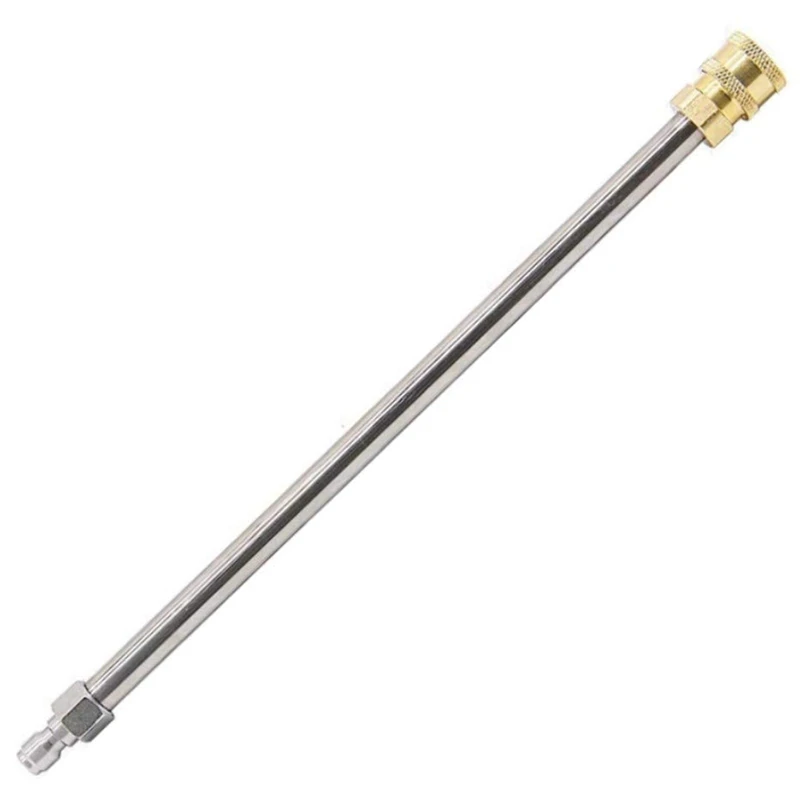 3X Pressure Washer Extension Rod 17-Inch Stainless Steel 1/4 Inch Quick-Connect Electric Washer Nozzle
3X Pressure Washer Extension Rod 17-Inch Stainless Steel 1/4 Inch Quick-Connect Electric Washer Nozzle