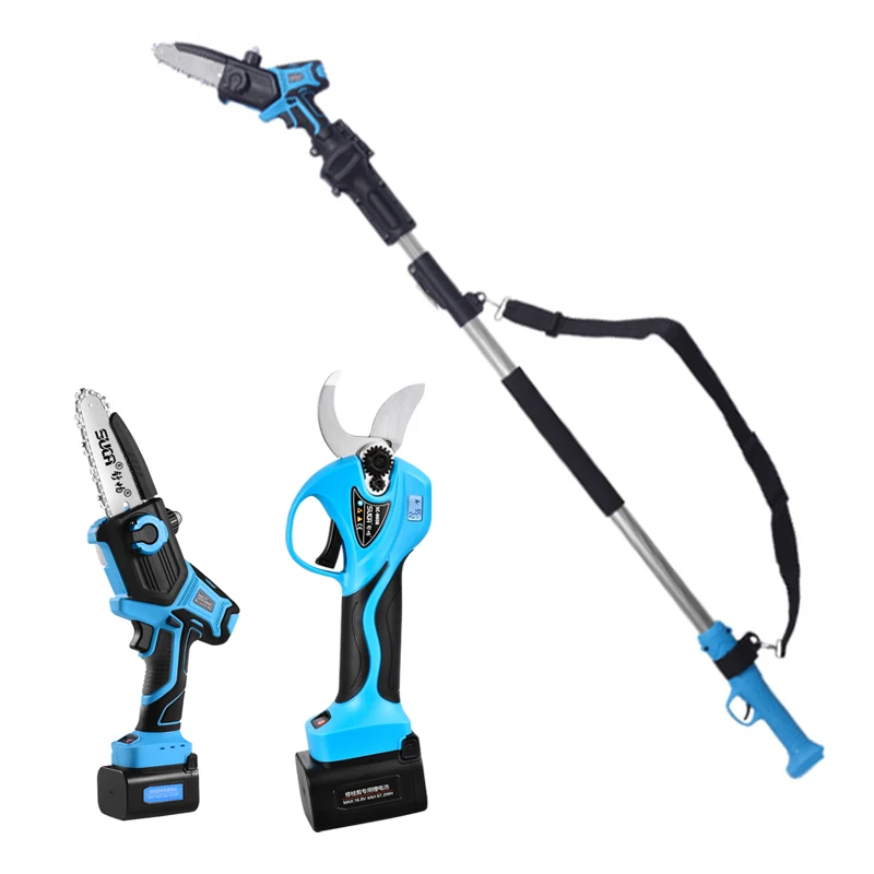 SUCA Electric Pruning Shears and Cordless Chainsaw Combo Set One-stop solution for pruning Can be used with extension poles
SUCA Electric Pruning Shears and Cordless Chainsaw Combo Set One-stop solution for pruning Can be used with extension poles