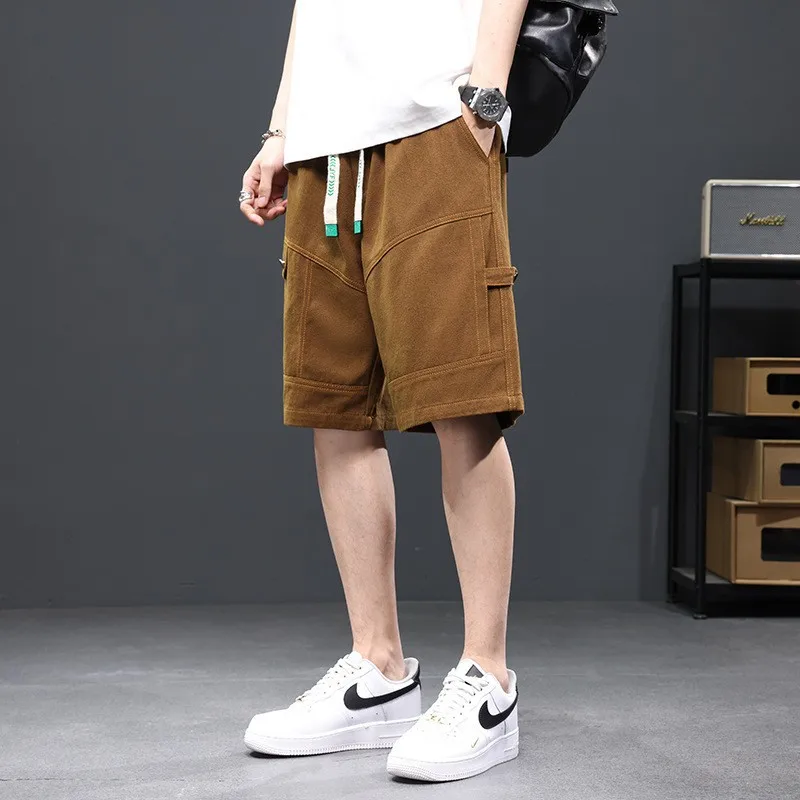 2023 New Summer Men's Shorts 8XL Plus Size Drawstring Straight Loose Sweatshorts Male Cotton Casual Short Cargo Pants
2023 New Summer Men's Shorts 8XL Plus Size Drawstring Straight Loose Sweatshorts Male Cotton Casual Short Cargo Pants