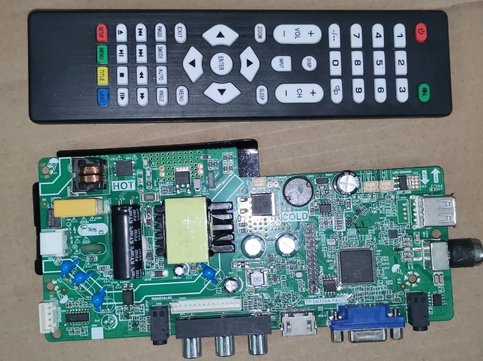 Free shipping! TP.SK106A.PA672 LED TV universal three in one drive board motherboard 18--60v 300ma working good
Free shipping! TP.SK106A.PA672 LED TV universal three in one drive board motherboard 18--60v 300ma working good