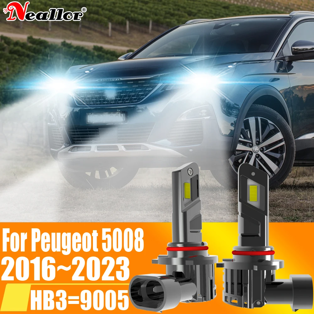 2 шт. HB3 9005 светодиодная фара Canbu автомобильная лампа высокой мощности 6000K ксеноновая белая фотолампа мотоциклетная Диодная лампа 12 В 55 Вт для Peugeot 5008 2016 ~ 2023
2 шт. HB3 9005 светодиодная фара Canbu автомобильная лампа высокой мощности 6000K ксеноновая белая фотолампа мотоциклетная Диодная лампа 12 В 55 Вт для Peugeot 5008 2016 ~ 2023