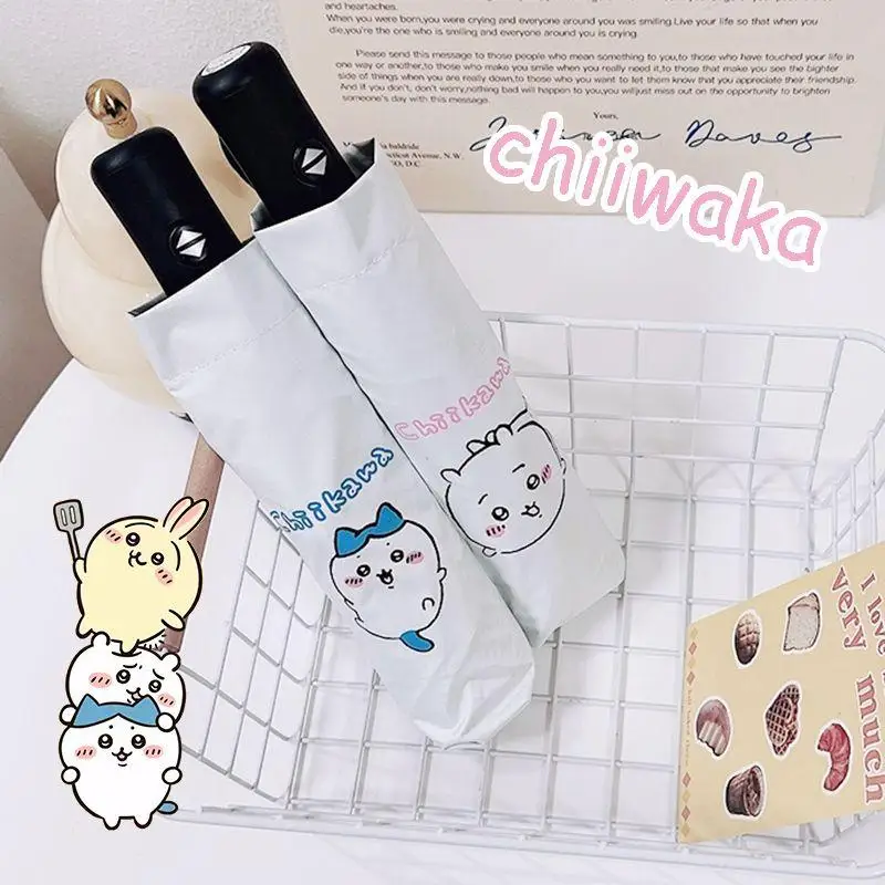 Chiikawa мультфильм Kawaii солнцезащитный Зонт Ins Hachiware печать милый полностью автоматический двойной зонт
Chiikawa мультфильм Kawaii солнцезащитный Зонт Ins Hachiware печать милый полностью автоматический двойной зонт