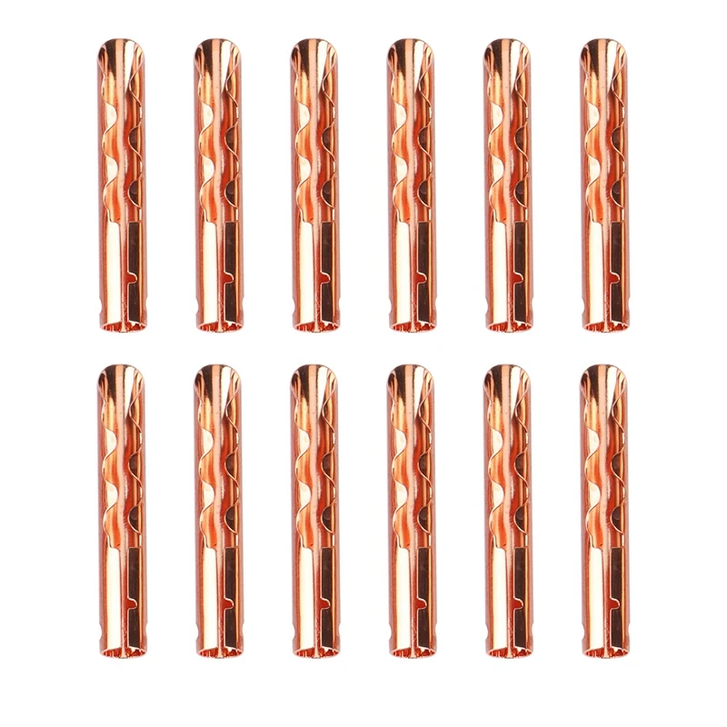 12Pcs VB432G Gold Silver Copper Audio BFA Z-Type 4Mm Banana Plug Speaker Cable Connector
12Pcs VB432G Gold Silver Copper Audio BFA Z-Type 4Mm Banana Plug Speaker Cable Connector