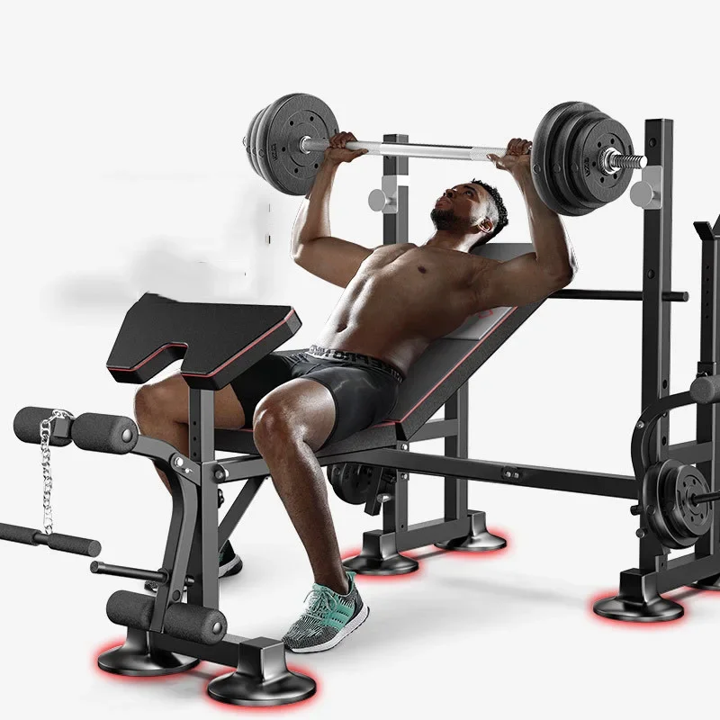 Weight Benches Multifunctional Full-Body Workout Fitness Equipment Adjustable Weight Bench Weight-Lifting Bed for Home Office
Weight Benches Multifunctional Full-Body Workout Fitness Equipment Adjustable Weight Bench Weight-Lifting Bed for Home Office