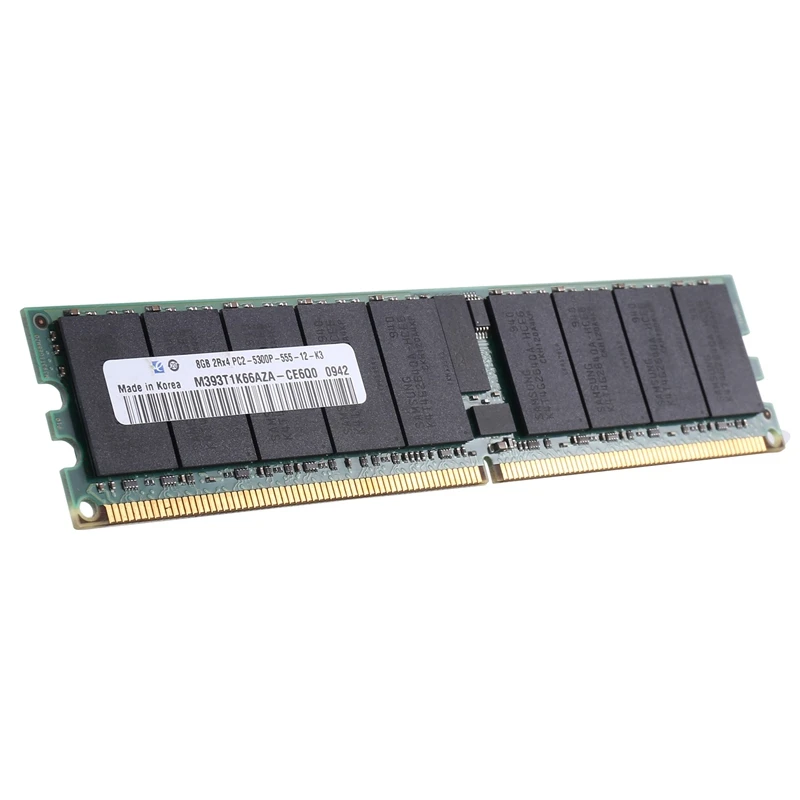 DDR2 8GB 667Mhz RECC RAM Memory+Cooling Vest PC2 5300P 2RX4 REG ECC Server Memory RAM For Workstations
DDR2 8GB 667Mhz RECC RAM Memory+Cooling Vest PC2 5300P 2RX4 REG ECC Server Memory RAM For Workstations