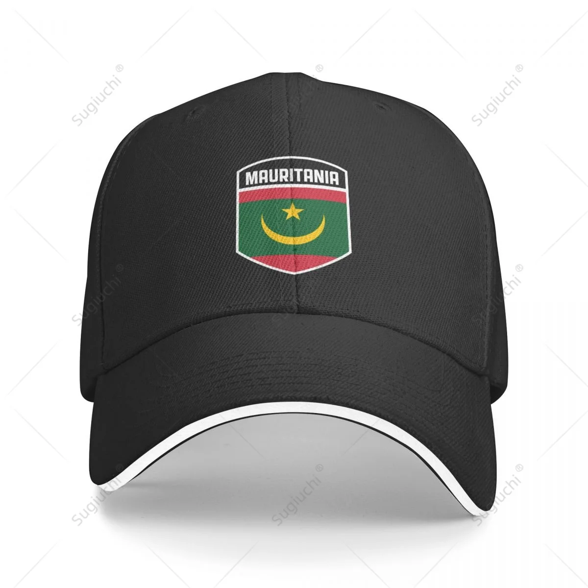 

Multifunction Mauritania Flag Shield Sandwich Baseball Cap Men Sports Casual Caps Golf Hat Fishing Outdoors