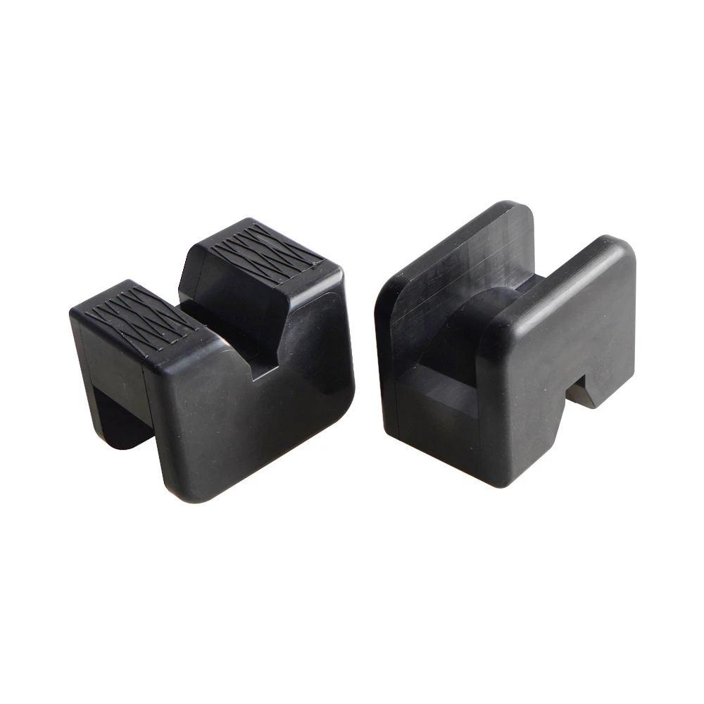 

​2X Rubber Axle Jack Pad Jacking Stand Pads Adapter Frame Rail Protector Lifting Durable And Practical High Quality