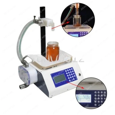 Automatic and Manual Weighing Paste Honey Filling Machine Peristaltic Pump Viscous Outdoor or Indoor Use 
Automatic and Manual Weighing Paste Honey Filling Machine Peristaltic Pump Viscous Outdoor or Indoor Use