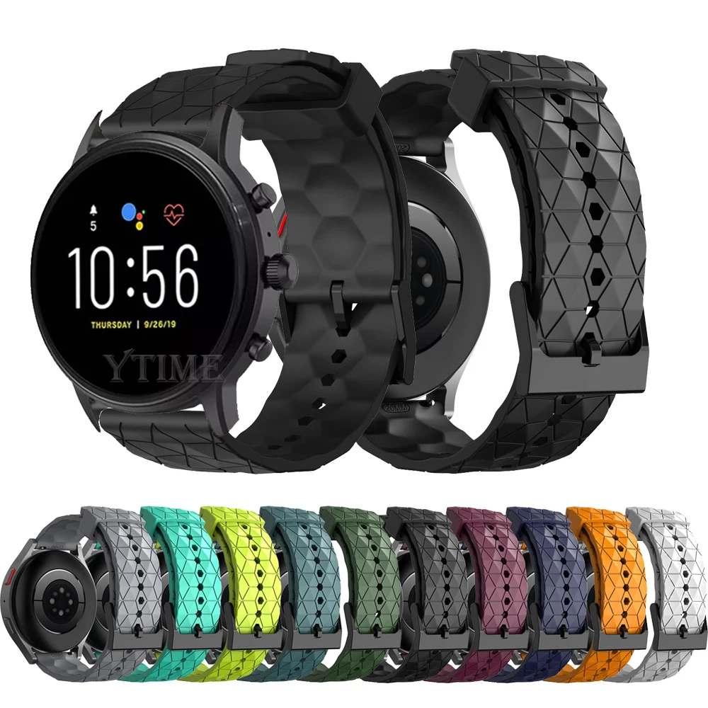 Silicone Sports Strap For Fossil gen 6 44mm Gen6 gen 5 5e / Gen5 LTE 45mm Band Replacement Wrist Watchbands 22mm Soft Belt Bands
Silicone Sports Strap For Fossil gen 6 44mm Gen6 gen 5 5e / Gen5 LTE 45mm Band Replacement Wrist Watchbands 22mm Soft Belt Bands