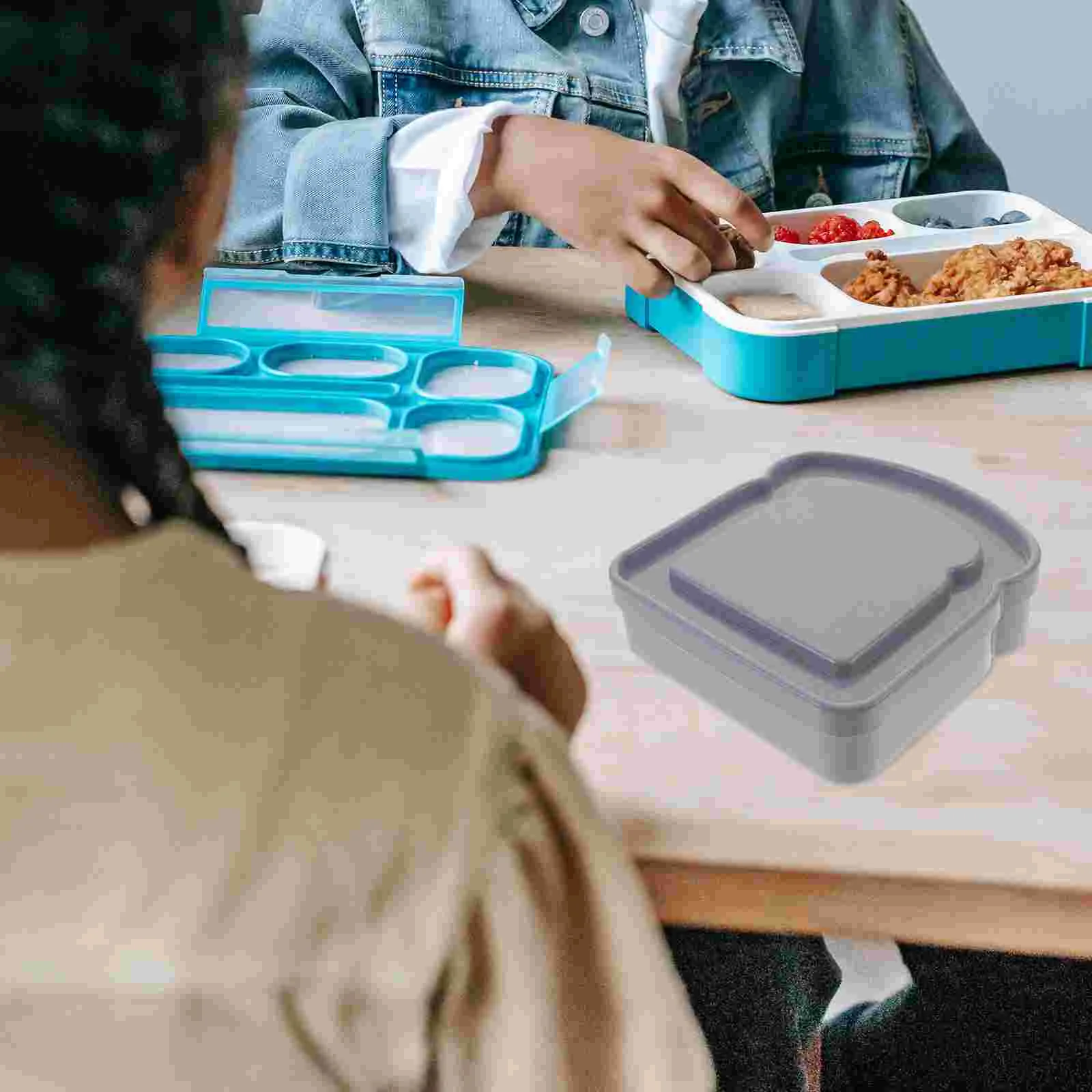 4 Pcs Sealed Container Sandwich Box Snack Containers for Kids Small Hamburger Buns
4 Pcs Sealed Container Sandwich Box Snack Containers for Kids Small Hamburger Buns