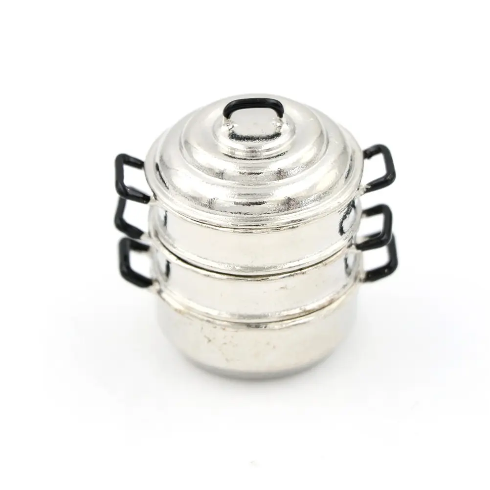 1PC 1/12 Scale Dollhouse Mini Metal Cooking Pot 3-layers Steamer Pot Pretend Play Kids Kithcen Toy Cooking Utensil Accessories
1PC 1/12 Scale Dollhouse Mini Metal Cooking Pot 3-layers Steamer Pot Pretend Play Kids Kithcen Toy Cooking Utensil Accessories