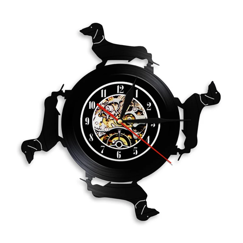 Long Haired Dachshund Dog Vinyl Record Wall Clock Wiener Chien Animal Hanging Watch Pet Puppy Home Detor Art Doggie Lover Gift
Long Haired Dachshund Dog Vinyl Record Wall Clock Wiener Chien Animal Hanging Watch Pet Puppy Home Detor Art Doggie Lover Gift