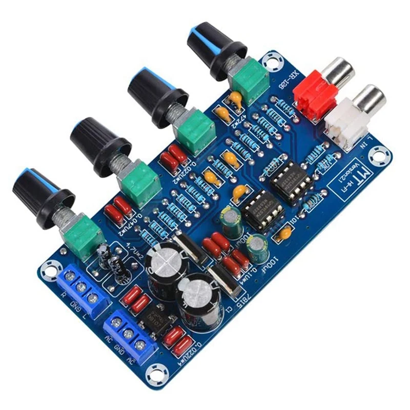 Amplifier NE5532 Preamp Preamplifier Volume Tone Control Finished Board Treble Midrange Bass EQ DIY Dual AC 12V -18V
Amplifier NE5532 Preamp Preamplifier Volume Tone Control Finished Board Treble Midrange Bass EQ DIY Dual AC 12V -18V