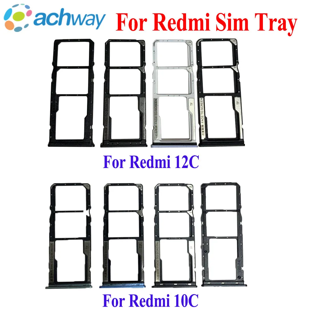 For Xiaomi Redmi 12C 10C Sim Tray Slot Holder Adapter Connector Repair Parts For Redmi Note 12 4G Sim Card Tray Holder
For Xiaomi Redmi 12C 10C Sim Tray Slot Holder Adapter Connector Repair Parts For Redmi Note 12 4G Sim Card Tray Holder