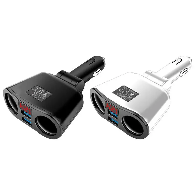 USB Car Fast Charger Practical LED Light Dual Ports USB Car Charger Safe Reliable Car Cigarette Lighter auto cell Quick Charger
USB Car Fast Charger Practical LED Light Dual Ports USB Car Charger Safe Reliable Car Cigarette Lighter auto cell Quick Charger