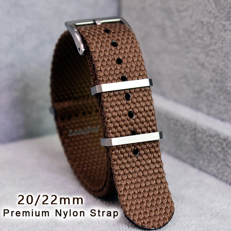 

High Quality Nylon Cotton Strap Soft Watchband for Seiko Braid Wristband 20mm 22mm Sport Retro Bracelet for Huawei Watch Gt2/Gt3