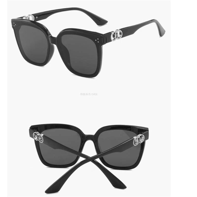 Yellow UV-proof round - framed sunglasses for women Fashion luxury glasses with metal cutout legs Unisex sunshade 8943 
Yellow UV-proof round - framed sunglasses for women Fashion luxury glasses with metal cutout legs Unisex sunshade 8943