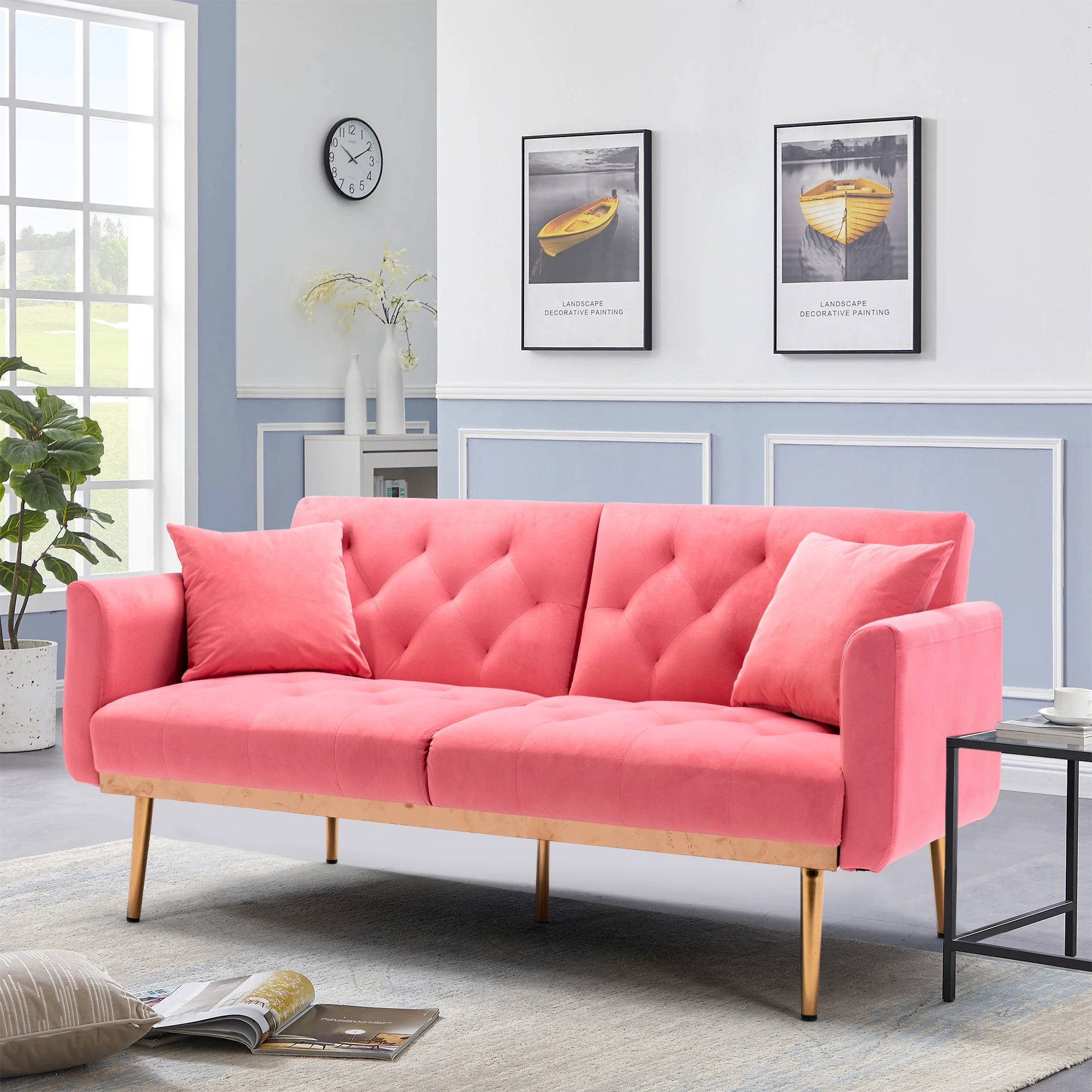 Velvet Loveseat Sofa,Upholstered Accent Sofa Folding Sofa Bed,63.78inch Modern Futon Couch Sofa Couch ,Upholstered Accent Sofa
Velvet Loveseat Sofa,Upholstered Accent Sofa Folding Sofa Bed,63.78inch Modern Futon Couch Sofa Couch ,Upholstered Accent Sofa
