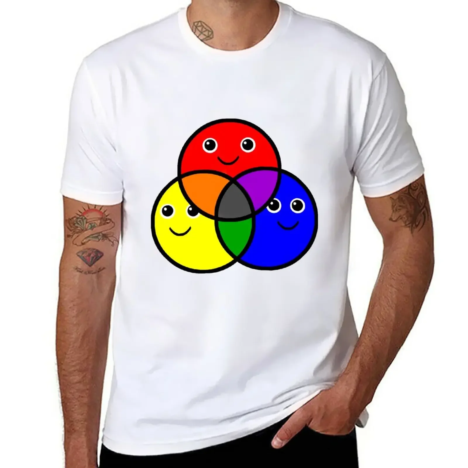 Smiling Primary Secondary Colors T-Shirt vintage anime clothes for a boy sublime mens big and tall t shirts
Smiling Primary Secondary Colors T-Shirt vintage anime clothes for a boy sublime mens big and tall t shirts
